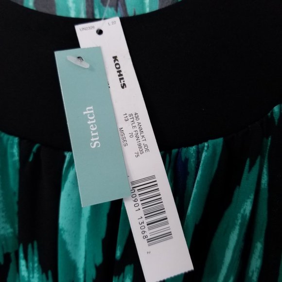 Med NEW Apt 9 JADE Dress NWT Women's Stretch Poly - Picture 7 of 8